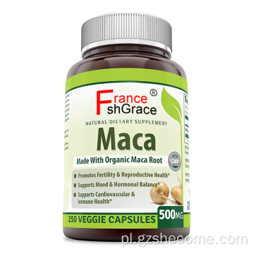 Organiczne maca root men siła najlepsze kapsułki MACA